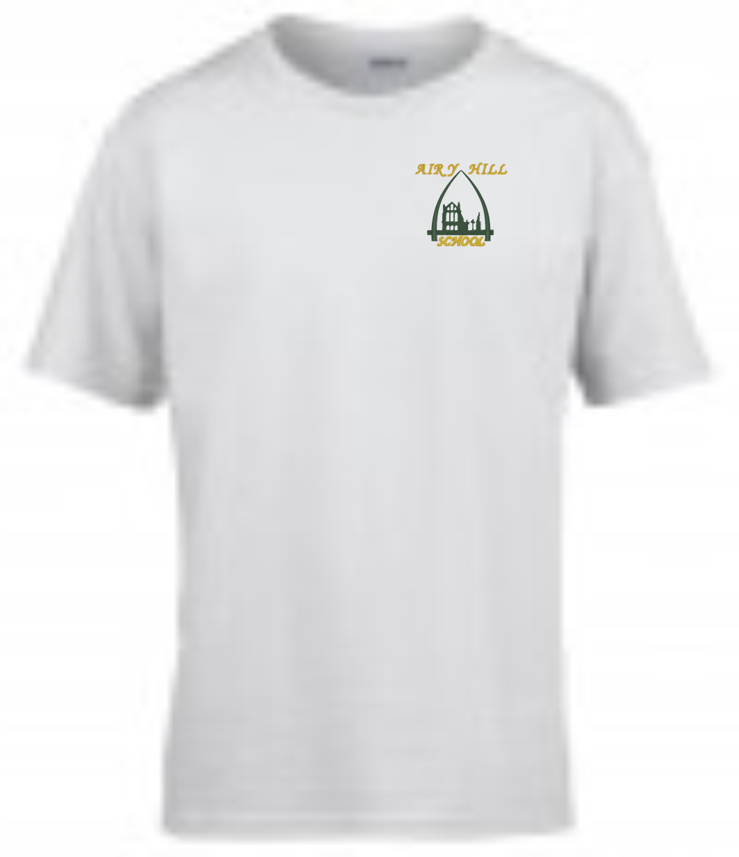 Adult Airy Hill White PE T-Shirt