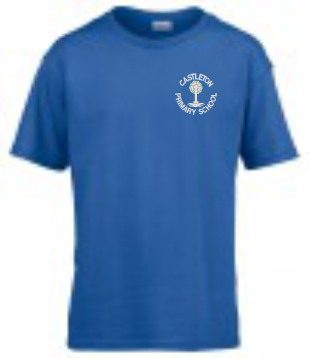 Adult Castleton Blue PE T-Shirt