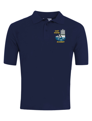 Adult East Whitby Academy Polo - Navy