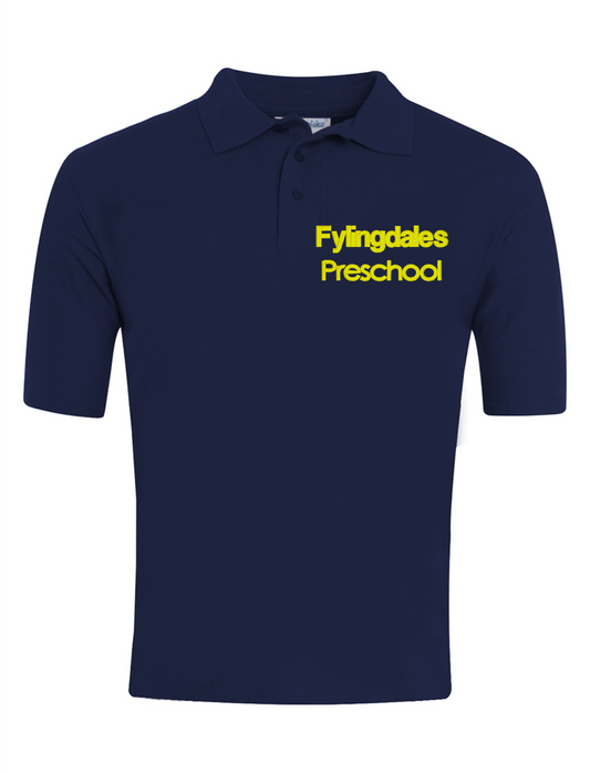 Adult Fylingdales Pre School Polo - Navy