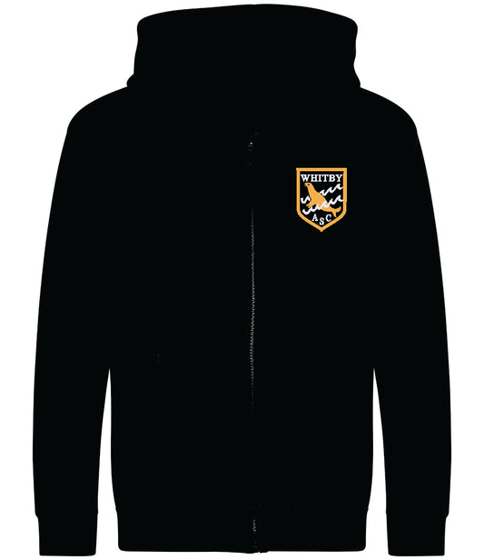 Whitby Seals Child's Zip Hoodie Black