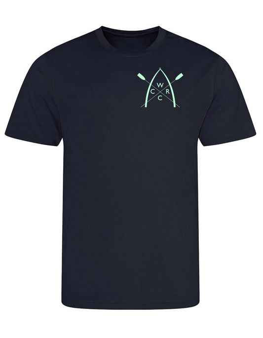 Whitby Coastal Rowing Navy T Shirt