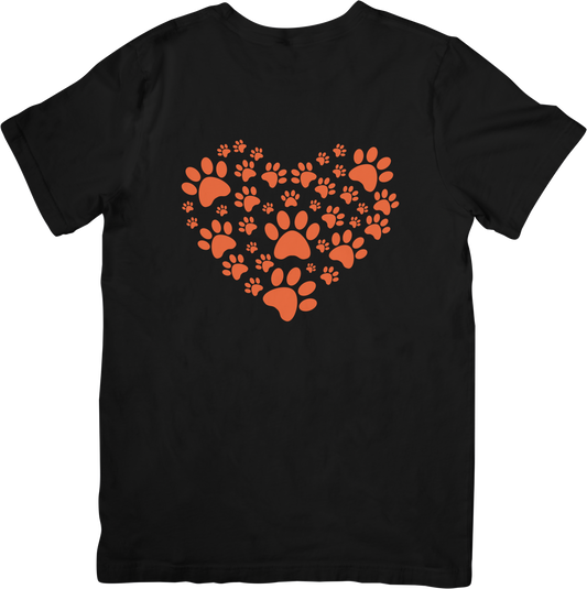 Paw Love heart