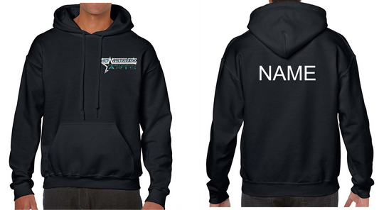 Starstruck adults black hoodie