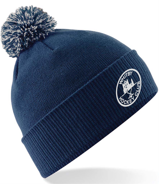 Whitby Hockey Club Snowstar Beanie | French Navy/Light Grey