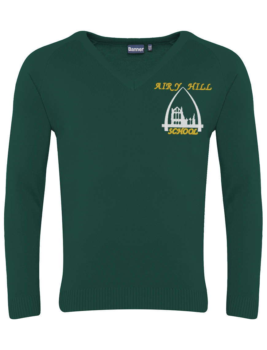 Adult Airy Hill - Acrylic V Neck Sweater
