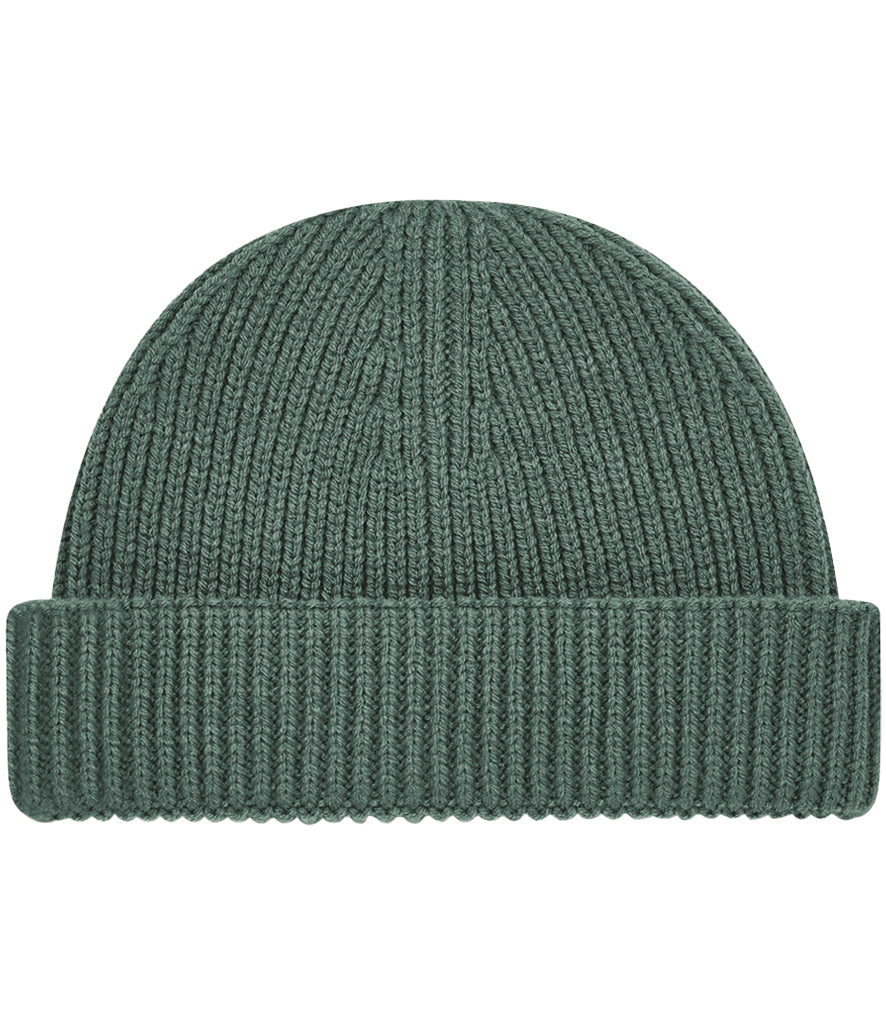 The Whitby Harbour Beanie | Sustainable Ribbed Knit
