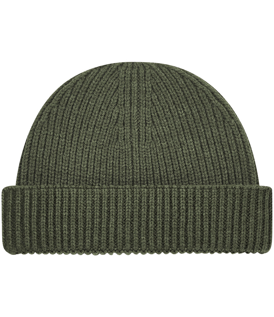 The Whitby Harbour Beanie | Sustainable Ribbed Knit