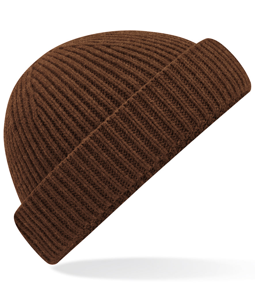 The Whitby Harbour Beanie | Sustainable Ribbed Knit