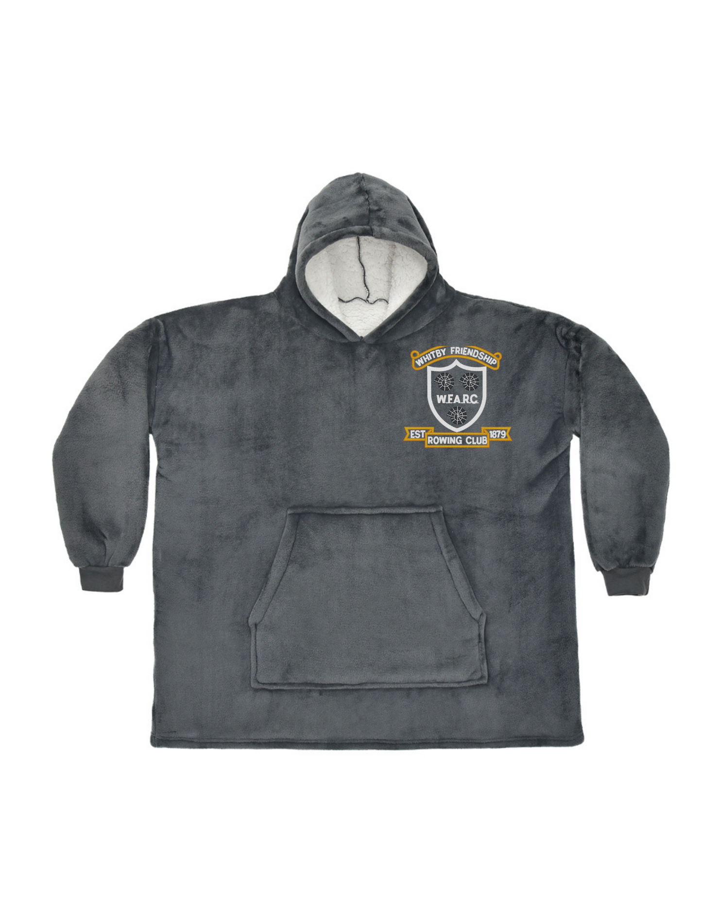 Friendship Rowing club Oversized Hooded Blanket (Come s with club badge embroidered on the left chest)