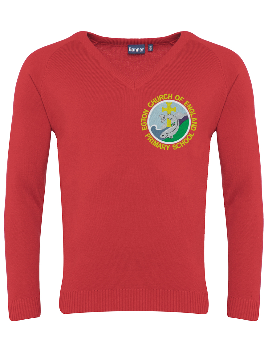 Adult Egton - Acrylic V Neck Sweater