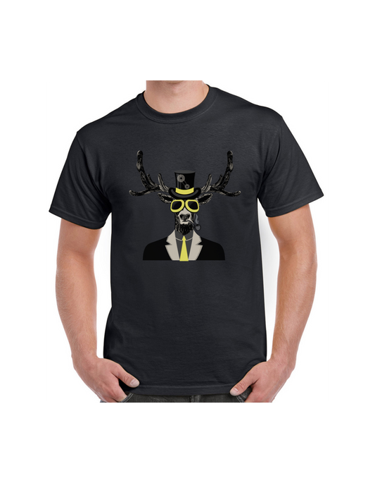 Elk Steampunk T Shirt
