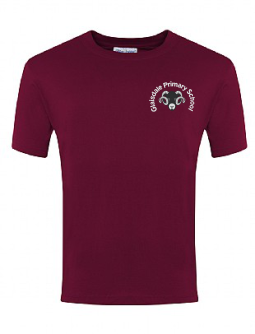 Adult Glaisdale Maroon PE T-Shirt