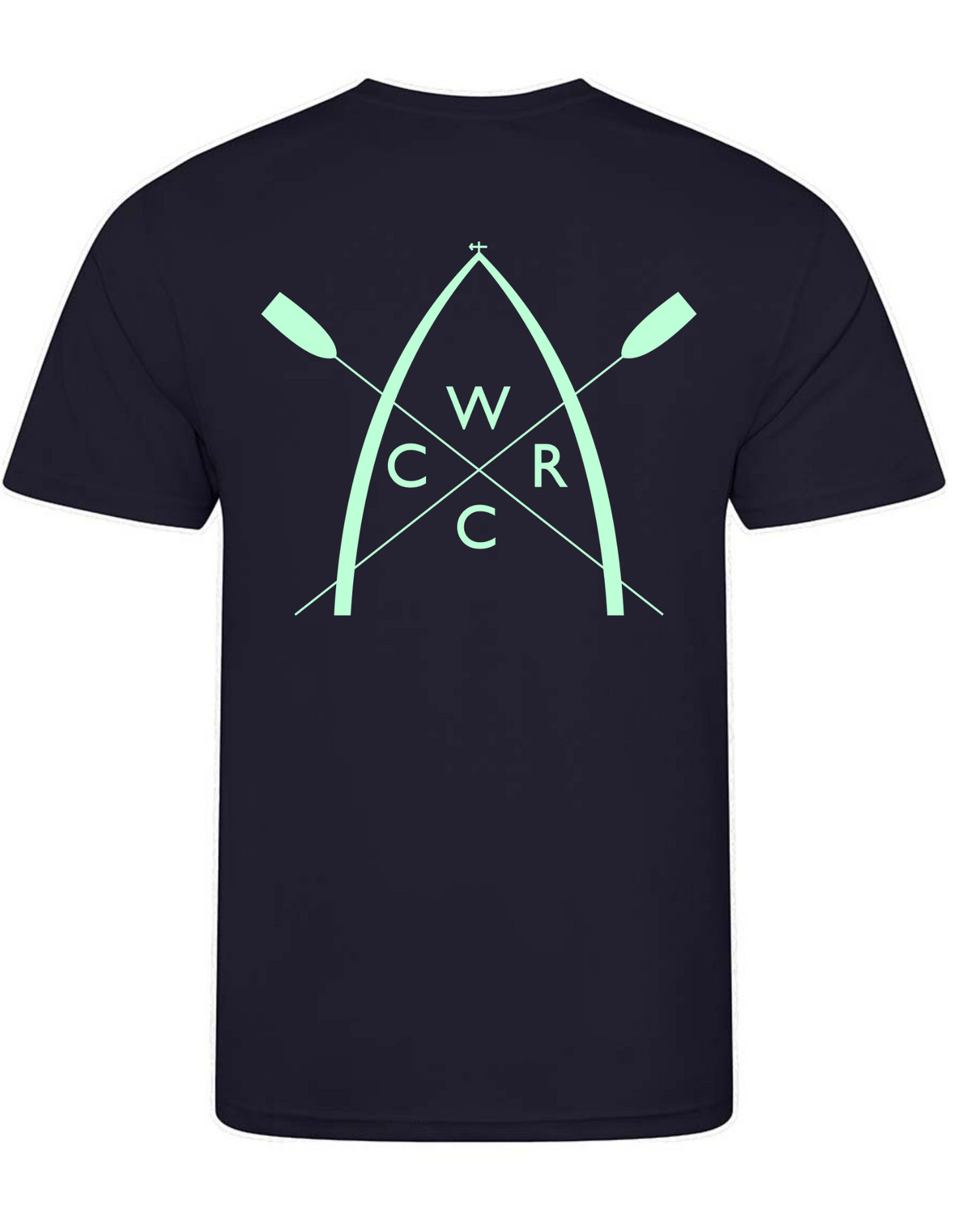 Whitby Coastal Rowing Navy T Shirt