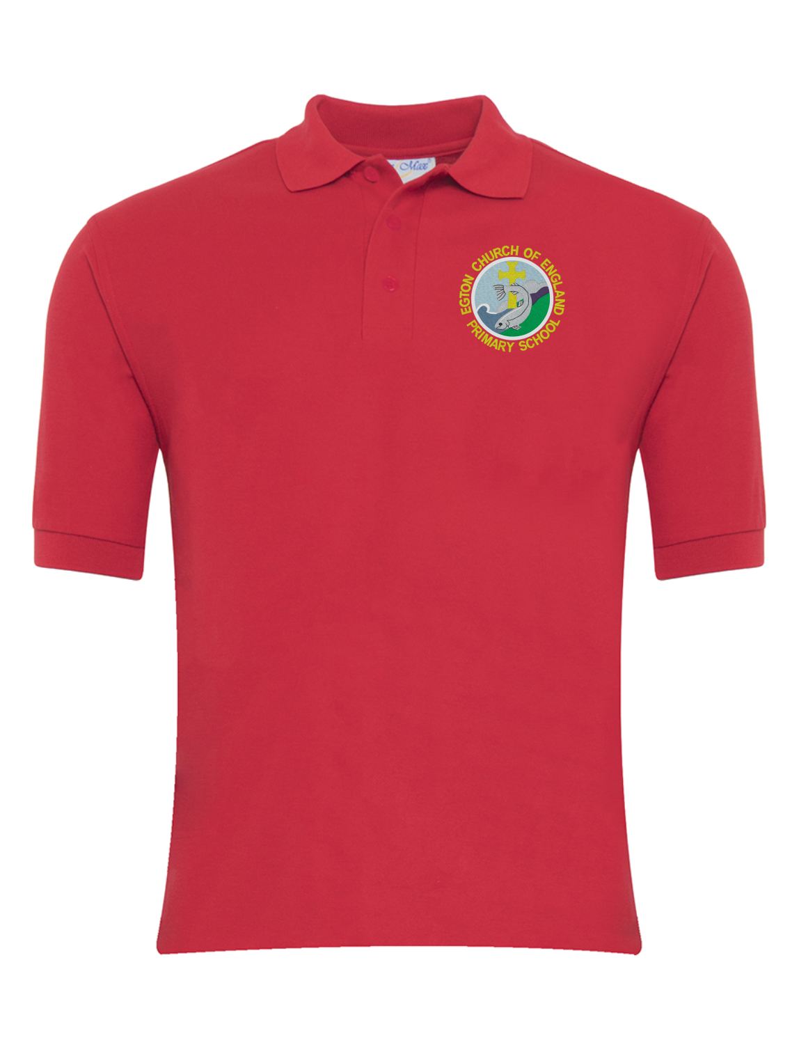 Adult Egton School Polo Red