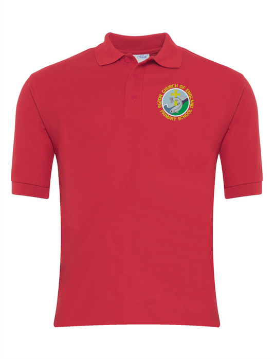 Egton School Polo Red