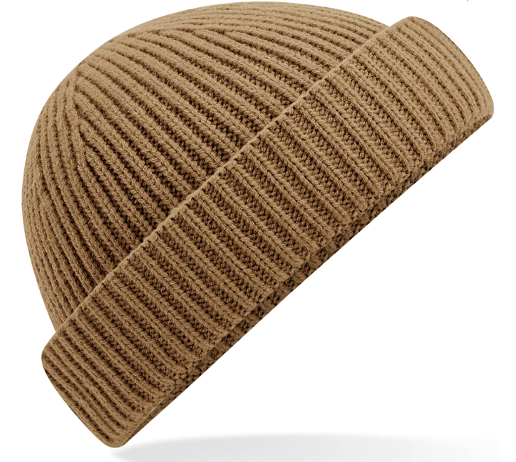 The Whitby Harbour Beanie Sustainable Ribbed Knit