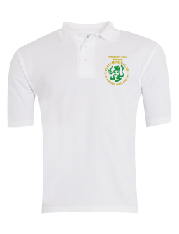 Adult Welburn Hall Polo - White