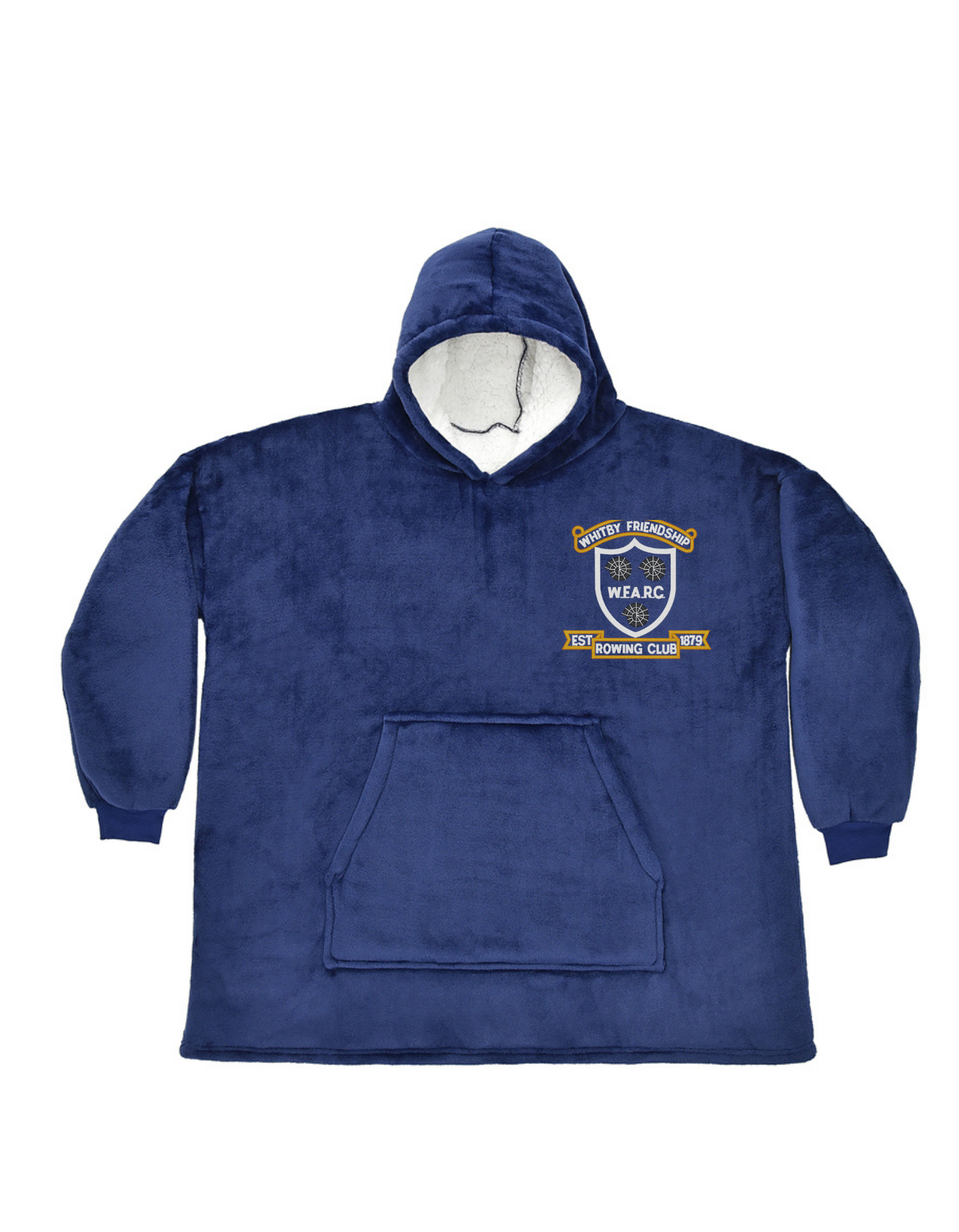 Friendship Rowing club Oversized Hooded Blanket (Come s with club badge embroidered on the left chest)