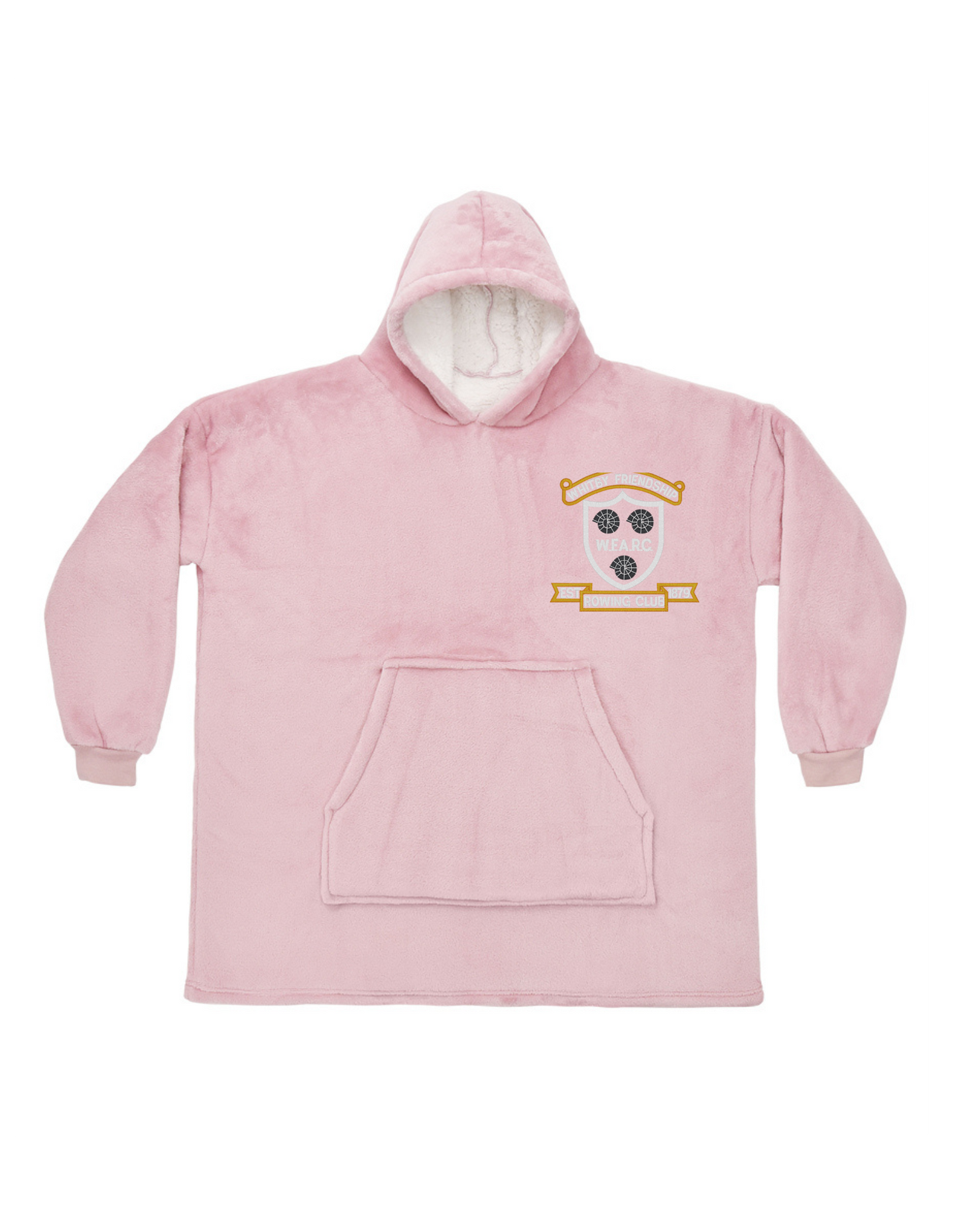 Friendship Rowing club Oversized Hooded Blanket (Come s with club badge embroidered on the left chest)