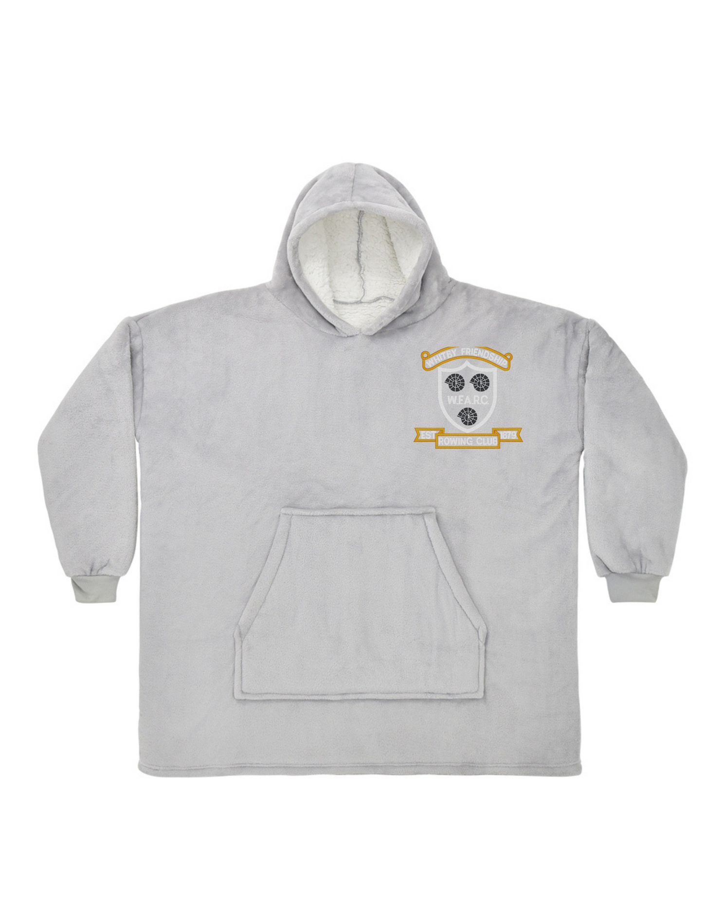 Friendship Rowing club Oversized Hooded Blanket (Come s with club badge embroidered on the left chest)