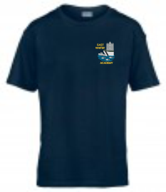 East Whitby Academy Navy PE T-Shirt