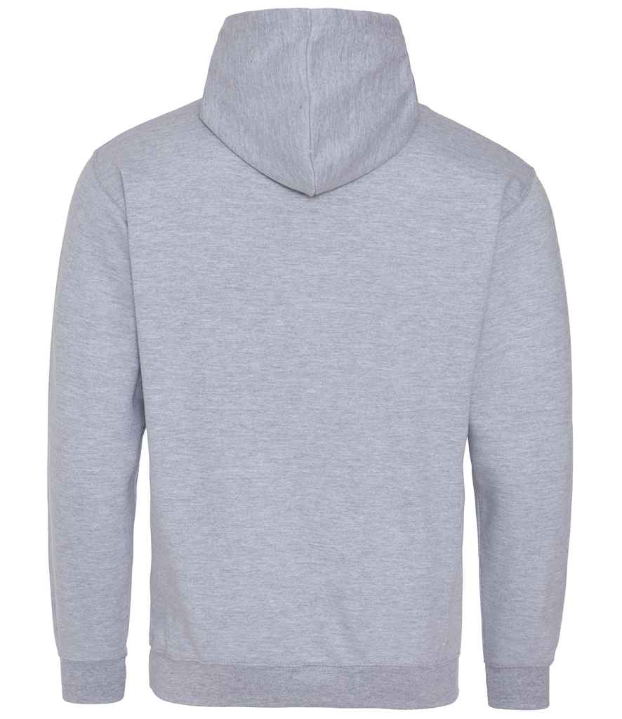 JH003 Heather Grey/New French Navy Back