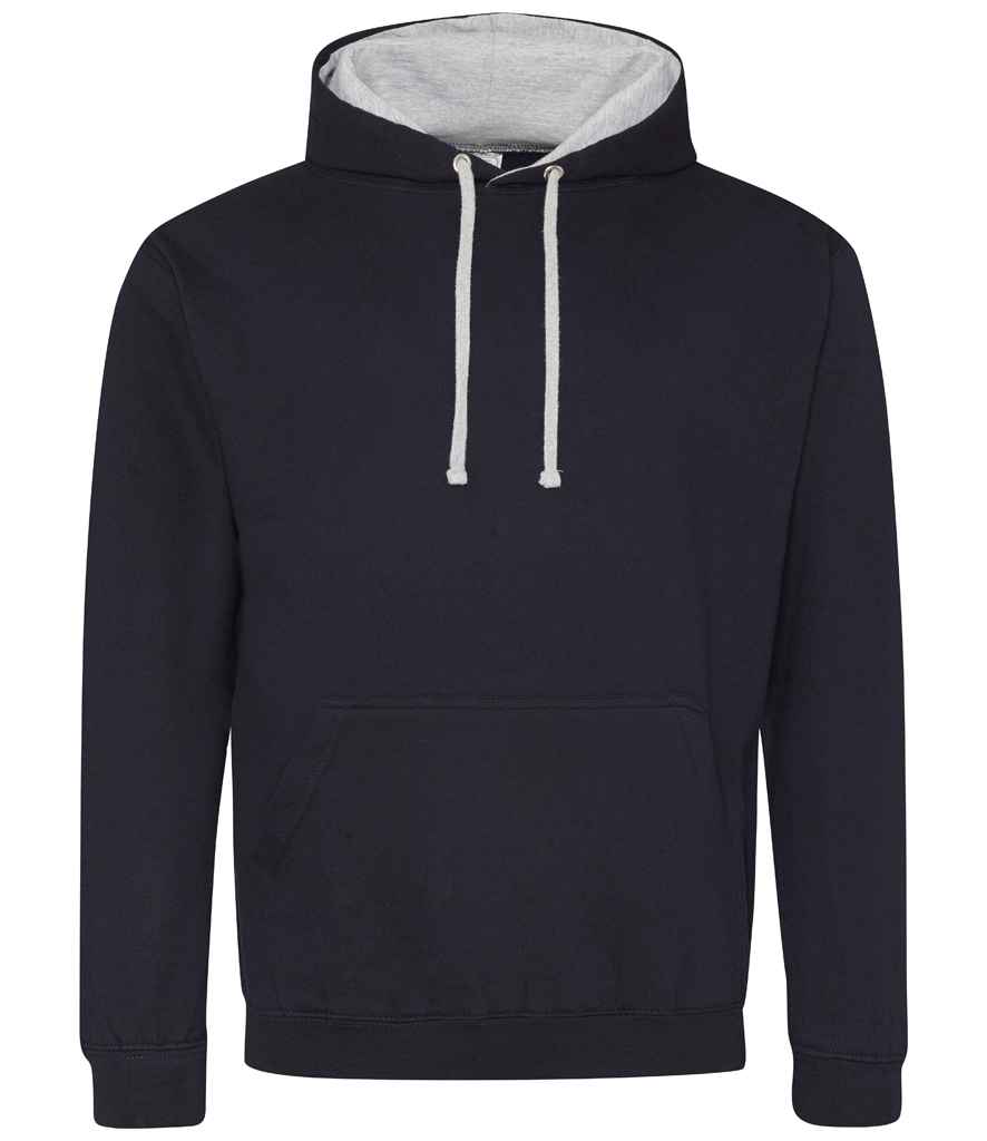 JH003 New French Navy/Heather Grey Front