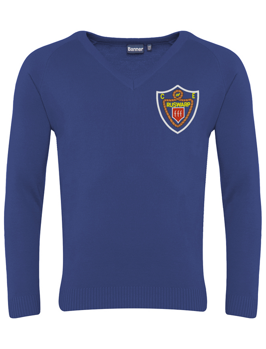 Ruswarp - Acrylic V Neck Sweater