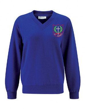 St Hedda's V Neck Sweatshirt