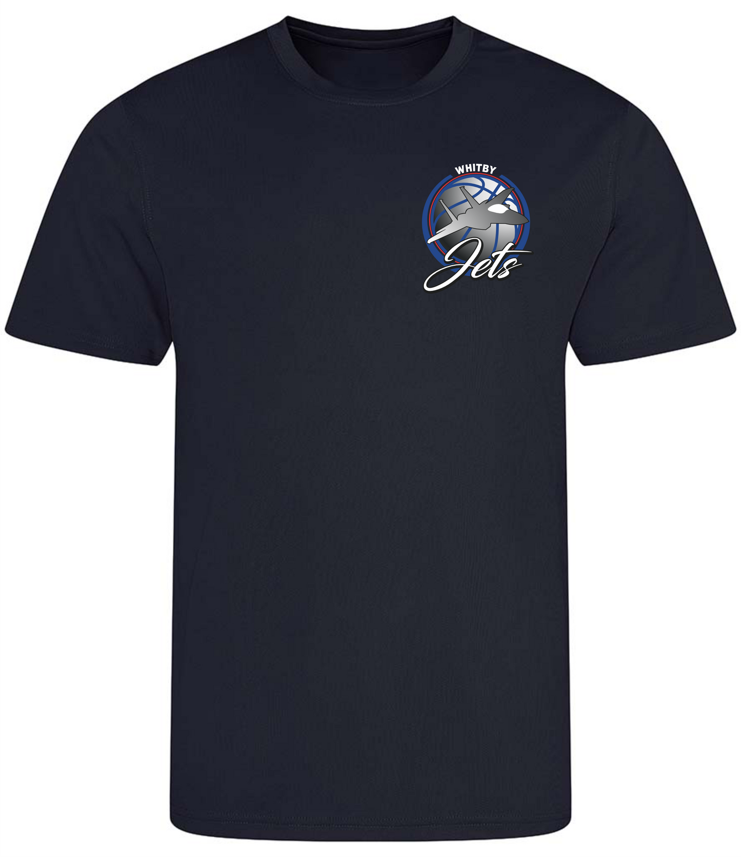 Whitby Jets Kids Cool T-Shirt | French Navy